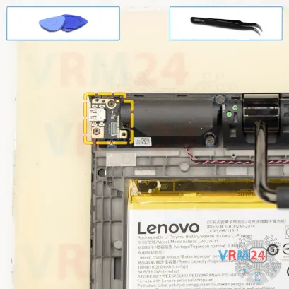 How to disassemble Lenovo Yoga Pad Pro 13, Step 20/1