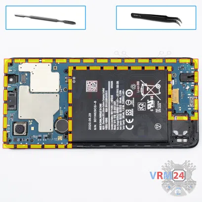 How to disassemble Samsung Galaxy A01 Core SM-A013, Step 10/1