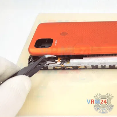 How to disassemble Xiaomi Redmi 9C, Step 4/3