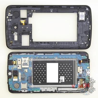 How to disassemble LG K10 K430DS, Step 4/3