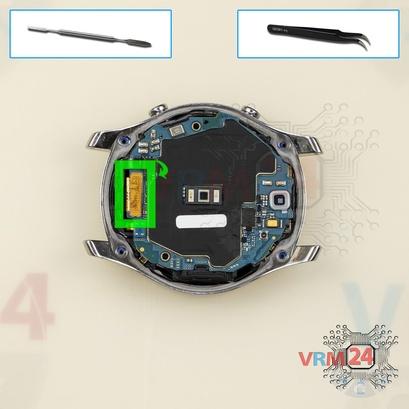 How to disassemble Samsung Gear S3 Classic SM-R770, Step 5/1