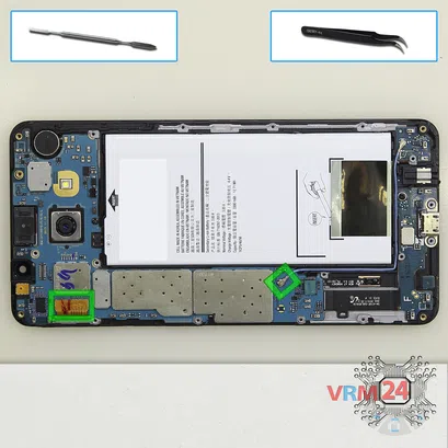 Cómo desmontar Samsung Galaxy A7 (2016) SM-A710, Paso 6/1