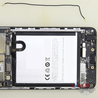 How to disassemble Meizu M5 Note M621H, Step 10/2