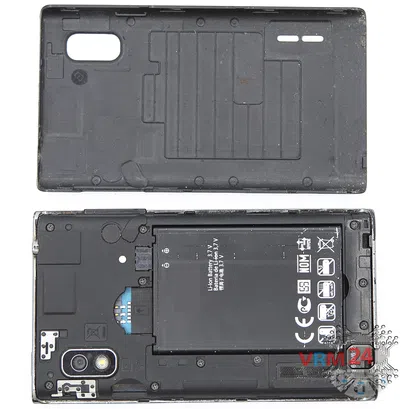 How to disassemble LG Optimus L5 E610, Step 1/2