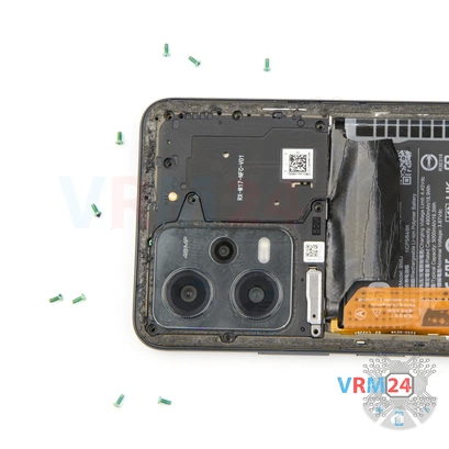 How to disassemble Xiaomi POCO X5, Step 4/2