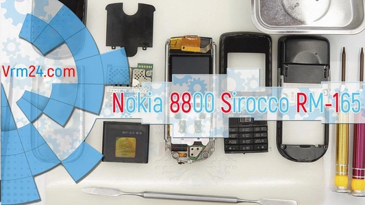 Технический обзор Nokia 8800 Sirocco RM-165