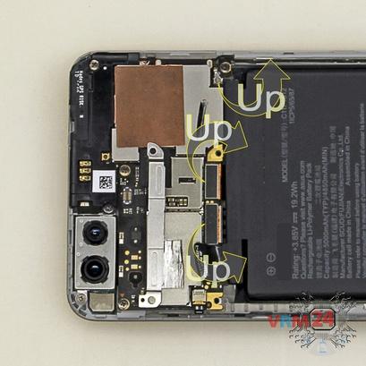 How to disassemble Asus ZenFone 3 Zoom ZE553KL, Step 10/2