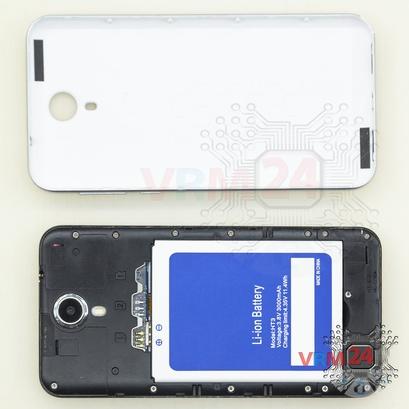How to disassemble HOMTOM HT3, Step 1/2