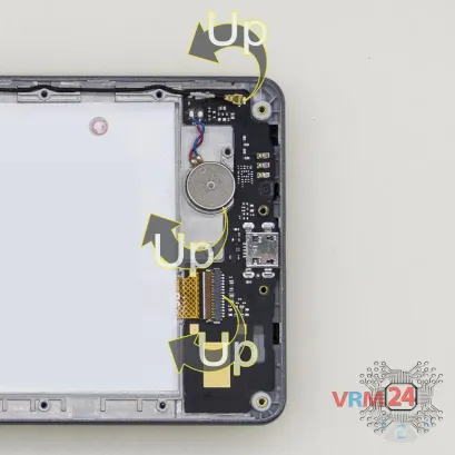 Как разобрать ZTE Blade A520C, Шаг 6/2