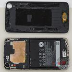 How to disassemble HTC Desire 828, Step 1/2