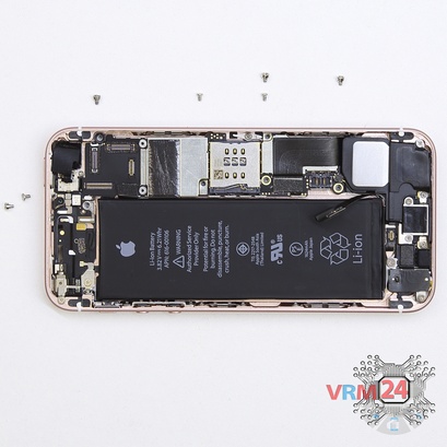 How to disassemble Apple iPhone SE, Step 10/2