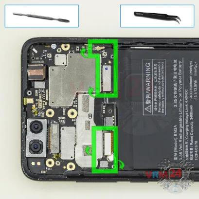 Как разобрать Xiaomi Mi Note 3, Шаг 12/1