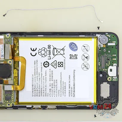 How to disassemble Huawei Nexus 6P, Step 9/2