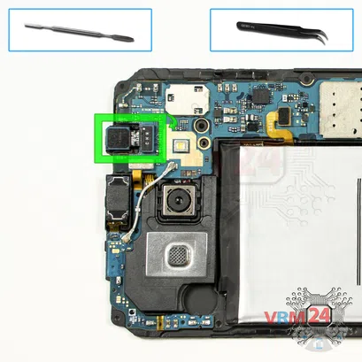 Cómo desmontar Samsung Galaxy A8 (2015) SM-A8000, Paso 9/1