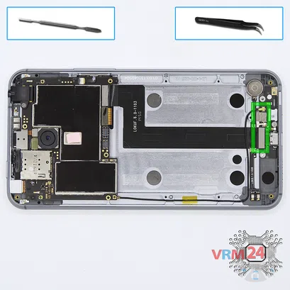 How to disassemble Meizu MX4 PRO M462, Step 6/1