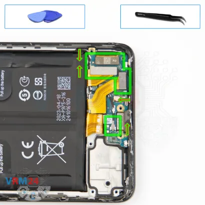 Cómo desmontar Realme 11 Pro Plus, Paso 10/1