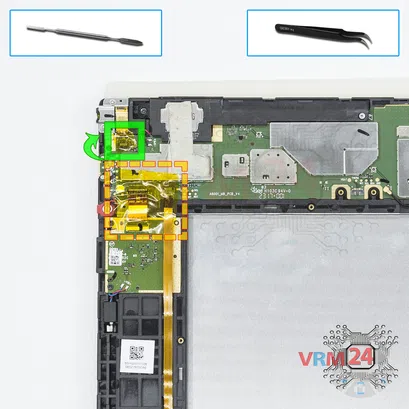 Cómo desmontar Lenovo Tab 4 TB-X304L, Paso 5/1
