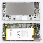 Cómo desmontar Huawei Ascend G6 / G6-L11, Paso 3/2