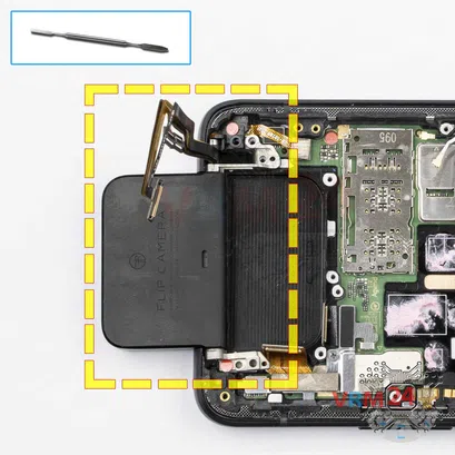 Como desmontar Asus ZenFone 7 Pro ZS671KS, Passo 18/1