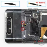 Como desmontar Samsung Galaxy A80 SM-A805, Passo 4/1