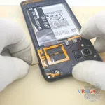 How to disassemble Samsung Galaxy A22 SM-A225, Step 2/3