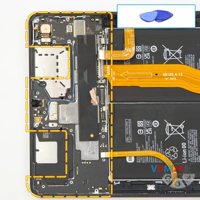 How to disassemble Xiaomi Pad 5, Step 10/1