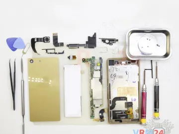 How to disassemble Sony Xperia M5