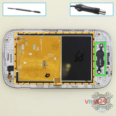 Cómo desmontar Samsung Galaxy Young Duos GT-S6312, Paso 9/1