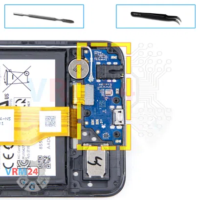 How to disassemble Samsung Galaxy A03 Core SM-A032, Step 10/1