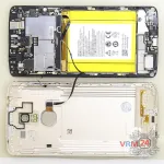 How to disassemble ZTE Axon 7 Mini, Step 5/2