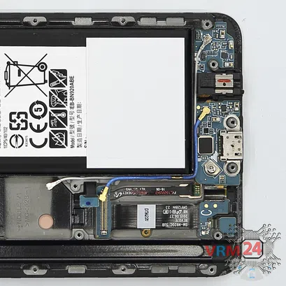 Cómo desmontar Samsung Galaxy Note 5 SM-N920, Paso 7/4