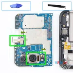 Cómo desmontar Samsung Galaxy A03 SM-A035, Paso 13/1