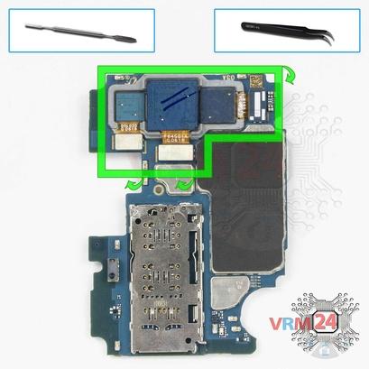 Cómo desmontar Samsung Galaxy A71 SM-A715, Paso 13/1