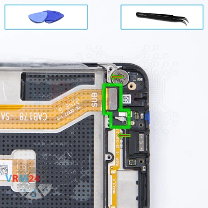 How to disassemble Realme Narzo 50A, Step 10/1
