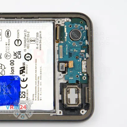 How to disassemble Samsung Galaxy A34 SM-A346, Step 12/2