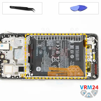 How to disassemble Xiaomi 14T, Step 14/1
