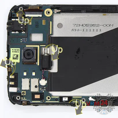 How to disassemble HTC Sensation XL, Step 9/2
