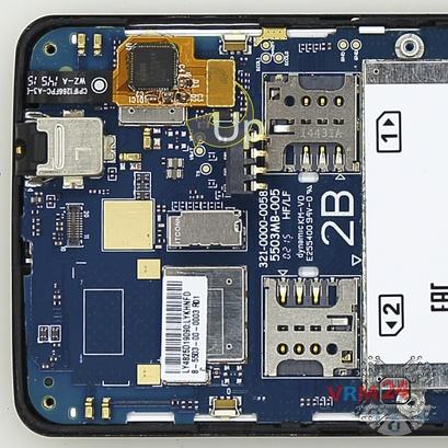 How to disassemble LG L60 X145, Step 6/2