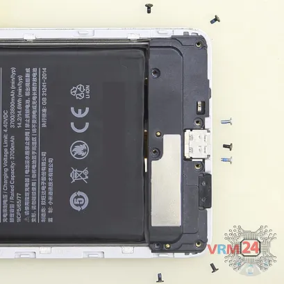 How to disassemble Xiaomi Mi 5S Plus, Step 8/2