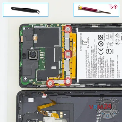 How to disassemble Nokia 5.1 TA-1075, Step 3/1