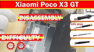Xiaomi Poco X3 GT 21061110AG Take apart Disassembly in detail