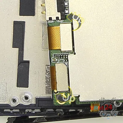 How to disassemble HTC Desire 326G, Step 10/2