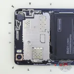 Как разобрать Xiaomi Mi Note, Шаг 3/2