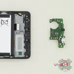 How to disassemble Nokia 5.1 TA-1075, Step 9/2