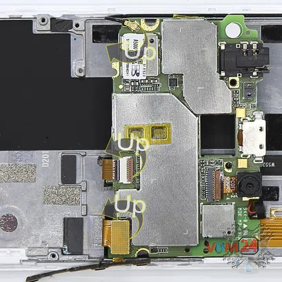 How to disassemble Lenovo A5000, Step 9/2