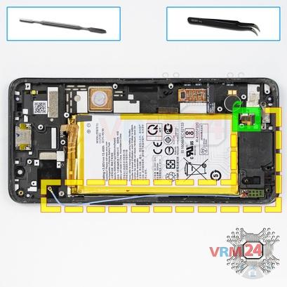 How to disassemble Asus ROG Phone ZS600KL, Step 22/1