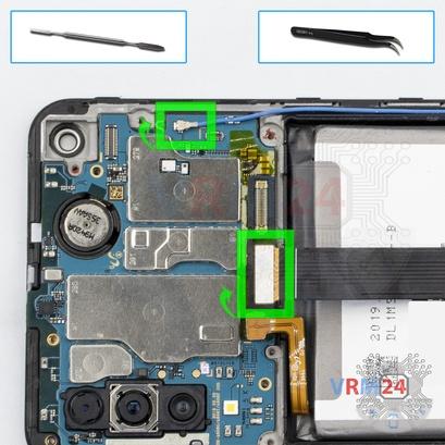 Cómo desmontar Samsung Galaxy A60 SM-A6060, Paso 13/1