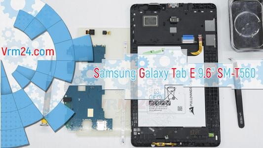 Technical review Samsung Galaxy Tab E 9.6'' SM-T560