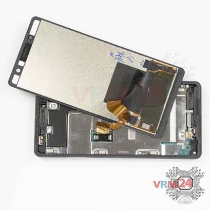 Como desmontar Sony Xperia XZ2 Compact por si mesmo, Passo 3/2