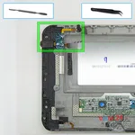 Cómo desmontar Samsung Galaxy Tab GT-P1000, Paso 10/1